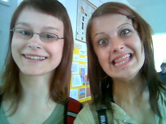 My dwě (zleva lenka,werča)